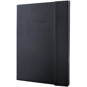 Notizbuch Sigel Conceptum, 207 x 280 mm, kariert, schwarz
