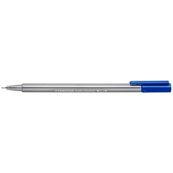 Fiberpenn STAEDTLER Triplus 0,3mm blå 10st