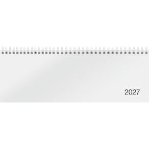 Tischkalender RIDO Sequenz, 2027, quer, weiß