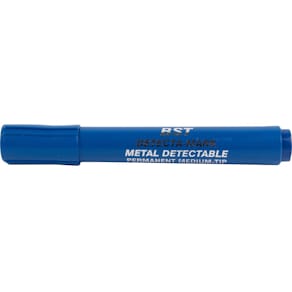 Permanent marker BST detecteerbaar, blauw, doos van 10 stuks