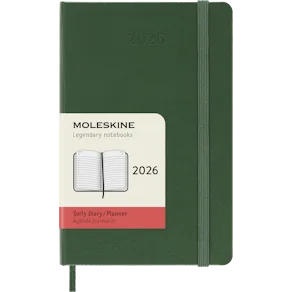 Classic Hard 12M Daily Pocket Myrtle Green 2026