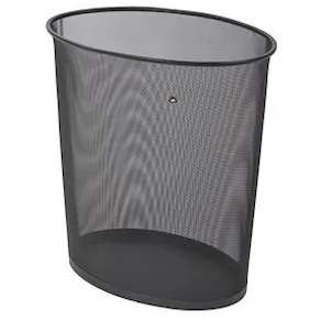 Papperskorg ALBA 40L svart