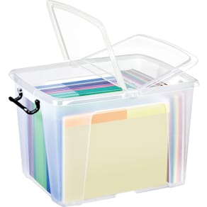 Aufbewahrungsbox Strata HW674, transparent, 40 l
