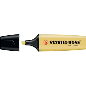 Markeerstift STABILO BOSS ORIGINAL Pastel, milky yellow