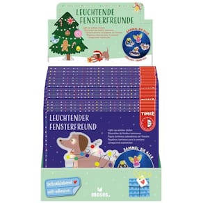 Fensterdeko MOSES Fensterfreude Winterzauber, leuchtend, sortiert