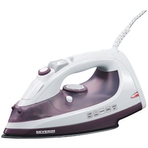 Bügeleisen Severin, weiß/lila