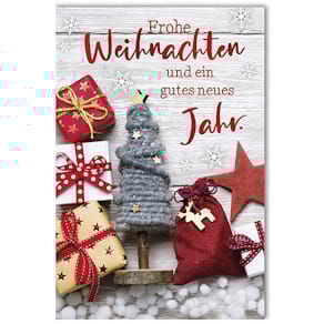 Weihnachtskarte BRAUN + COMPANY D.T.