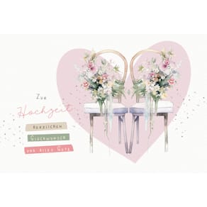 Hochzeitskarte Vermählungskarte