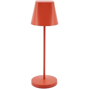 Tischleuchte UNILUX AVA, ziegelrot