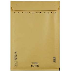 Boblekonvolut G/17 brun 230x340, Peel & Seal, FSC, 100 stk