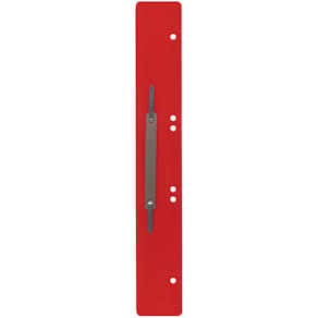 Heftstreifen Q-CONNECT PP, 45 x 310 mm, 25 Stück, rot