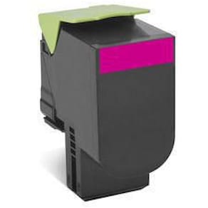 Toner LEXMARK 80C2HM0 3K rød