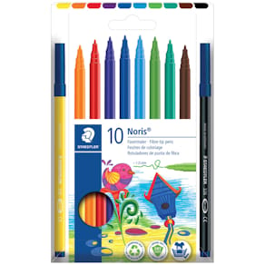 Fasermaler-Set STAEDTLER Noris 326, 10 Stück, sortiert