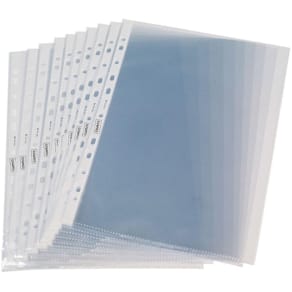 Plastficka A4 klar 0,10mm 100/fp