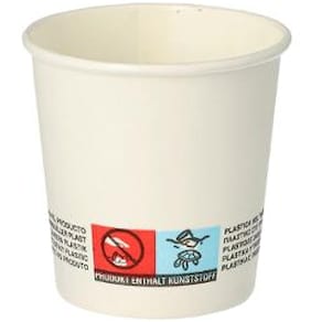 Termobeger PAPSTAR 10cl hvit (50)
