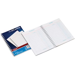 Kasboek Atlanta by Jalema, ft A6, 2 x 1 geldkolom, 100 bladzijden