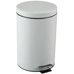 Abfalleimer CEP Tret-Abfalleimer, rund, 14l, weiß