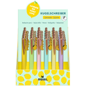 Kugelschreiber MOSES Lemon Line