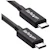 StarTech 50cm (1.6ft) Thunderbolt 3 Cable, 40Gbps, 100W PD,