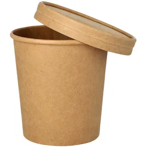 Soppskål PAPSTAR 470ml brun 25/fp