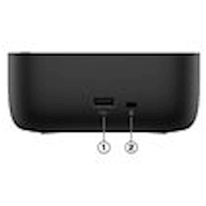 HP G6 - Dockningsstation - 2 x DP, HDMI, USB-C - 1GbE, 2.5GbE