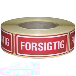 Etiketrulle, 500 etiketter