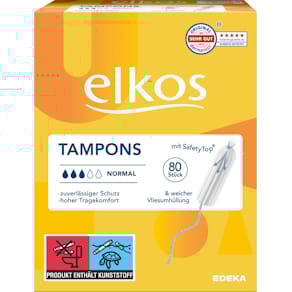 Tampons Elkos, Normal, 80 Stück