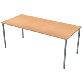 Bord frist 180x80cm boklaminat/grå