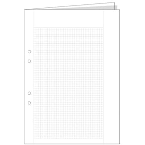 Provskrivpapper A3, vikt, rutat, 250/fp