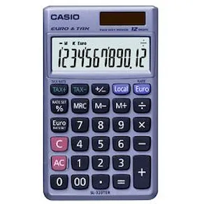 Miniräknare CASIO SL-320TER+