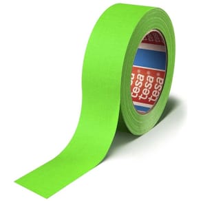 Gaffatape tesa 4671 grøn, 25 mm x 25 m, 280 µm, 6 rl