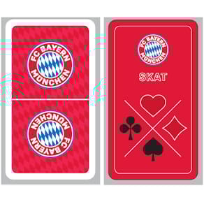 Spielkarten FC Bayern, Skat, Französisches Blatt