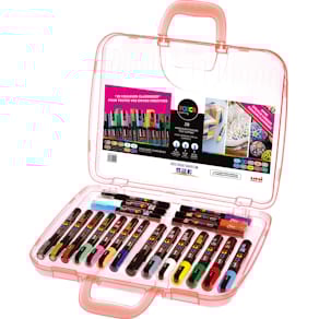 Malkoffer Uni-Ball POSCA, 20 St., sortiert