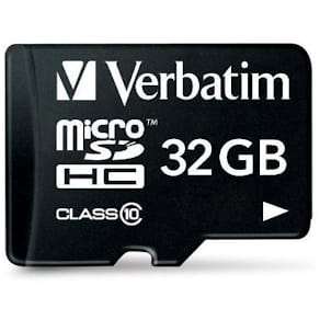 Minneskort VERBATIM Micro SDHC 32GB CL10