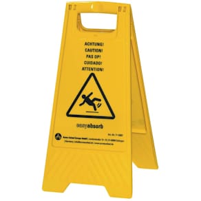 Warnaufsteller Easy absorb Achtung, gelb/schwarz