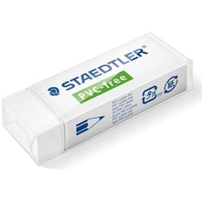 Radergummi Pvc-Fri 65x23x13mm vit 20/fp