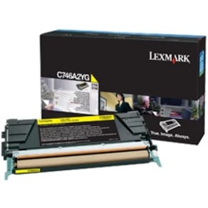 Toner LEXMARK C746A3YG Gul
