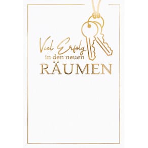 Prägekarte Neue Räume