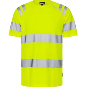 T-shirt varsel FRISTADS 7860 gul kl3 L