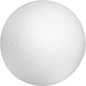 Styroporkugel Knorr Prandell, Ø 8 cm, weiß