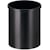 Papierbak EKO metaal, 15 L, zwart