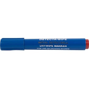 Whiteboardmarker BST detecteerbaar, rood, doos van 10 stuks