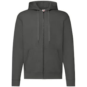 Zip Hoodie FRUIT antracitgrå S