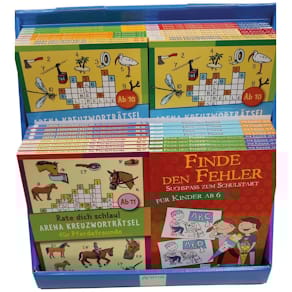 Rätselbuch ARENA Kreuzworträtsel, ab 9 und 11 Jahren