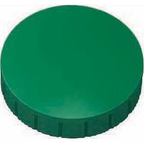 Magneet MAUL Solid, 32 mm, trekkracht 800 gr, doos van 10, groen
