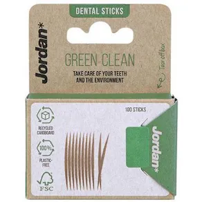 Tandstickor JORDAN Green Clean 100/fp