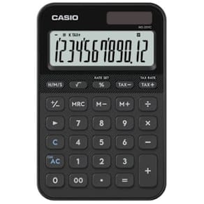 Casio Bordsräknare MS-20YC svart