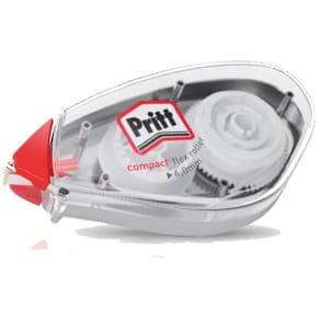 Korrekturroller Pritt Compact Flex, Einweg, transparent