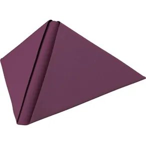 Servett Dunilin 40x40cm plum 45/fp