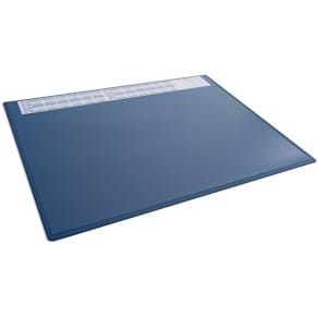 Schreibunterlage Durable PP mit Kalender, dunkelblau